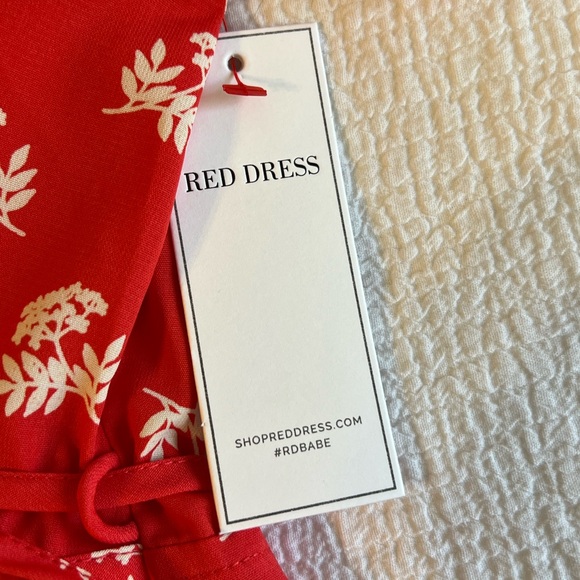 ❤️ NWT Red Wrap Dress - Picture 11 of 12